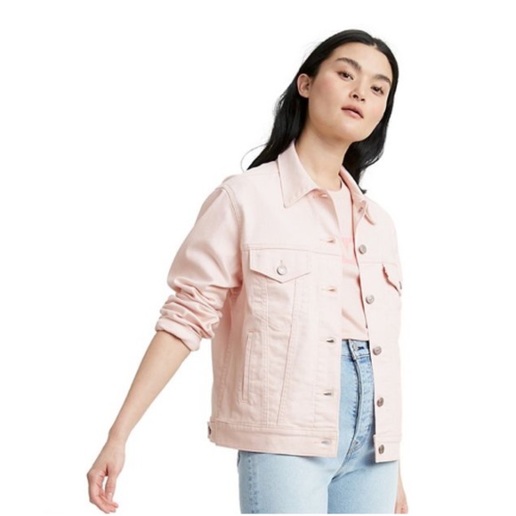 levi's women's ex boyfriend trucker jacket